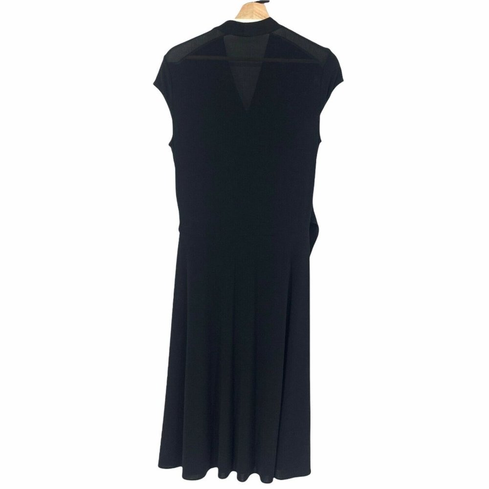 SOLD MM Lafleur black Zulma midi dress - Picture 5 of 12